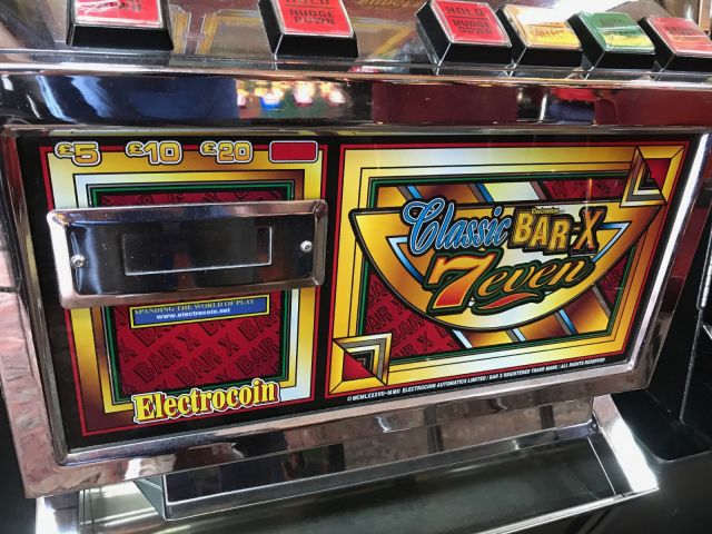 Electrocoin Bar X 7 £35 Jackpot 7