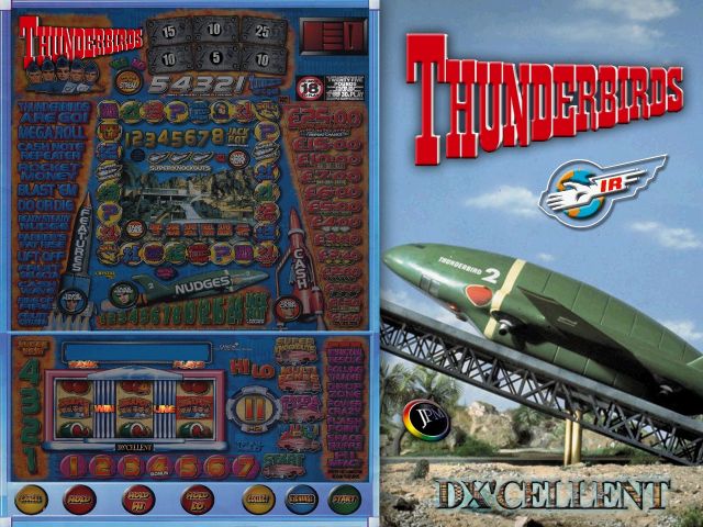 Thunderbirds fruit machine